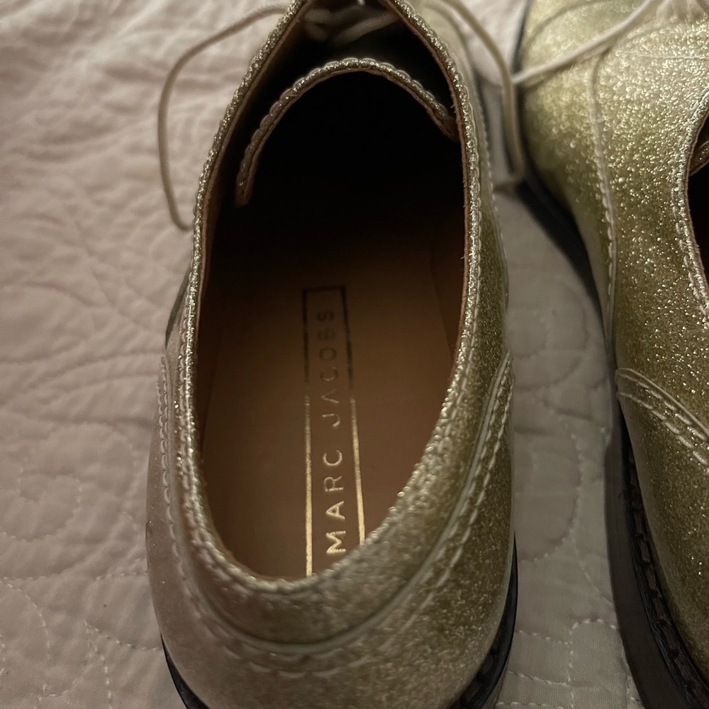 Marc Jacobs Diamond Clinton Oxford Flats Regular. - Picture 7 of 12